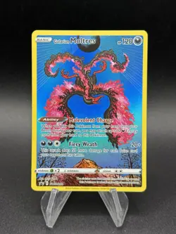 Galarian Moltres SWSH284 Black Star Promo Holo Pokemon NM - Image 1