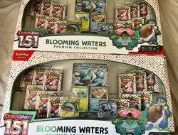 2 Pokemon Scarlet & Violet 151 Blooming Waters Premium Collection damaged boxes - Image 1