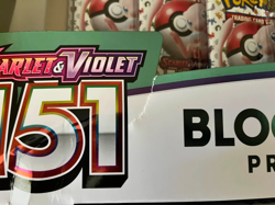 2 Pokemon Scarlet & Violet 151 Blooming Waters Premium Collection damaged boxes - Image 2