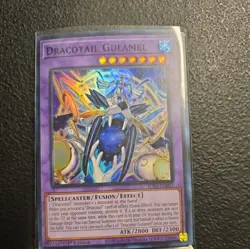 Dracotail Gulamel JUSH-EN007 Super Rare 1st Ed NM Yugioh - Image 1