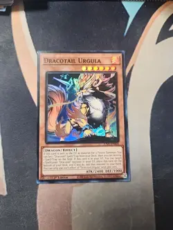 Dracotail Urgula JUSH-EN004 Super Rare 1st Ed NM Yugioh - Image 1
