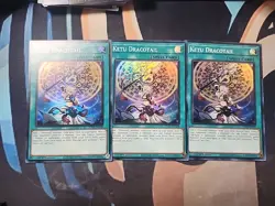 3x Ketu Dracotail JUSH-EN008 Super Rare 1st Ed NM Playset X3 Yugioh - Image 1