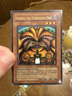 YUGIOH EXODIA THE FORBIDDEN ONE LOB SET ULTRA UNLIMITED 2002 - Image 2