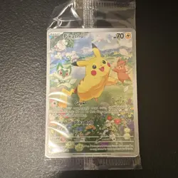 Pikachu SVP 088 - SEALED - S&V Black Star Promo (4 Cards) - Pokemon TCG- SEALED - Image 1