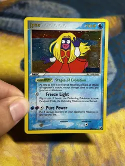 Jynx 28/115 Reverse Holo Rare Stamped Ex Unseen Forces Pokemon Card MP HP - Image 3