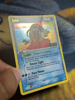 Jynx 28/115 Reverse Holo Rare Stamped Ex Unseen Forces Pokemon Card MP HP - Image 4