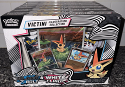6 Box Case - Pokemon Trading Card Unova Victini Illustration Collection Bundle - Image 1