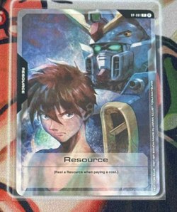 Gundam Card Game - RP-001 Heero Resource - Promo English - Image 1