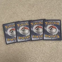 Pokemon TCG 4 Gold Basic Energy Cards - Image 2