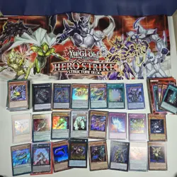 Vintage Yu-Gi-Oh Card Lot Collection Some Holo Cards See Pics - Image 1