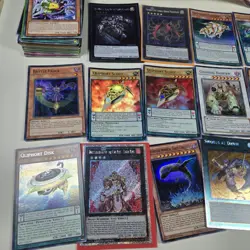 Vintage Yu-Gi-Oh Card Lot Collection Some Holo Cards See Pics - Image 2