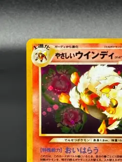 (LP) Light Arcanine 2001 Neo Destiny Japanese Pokemon Card #002 - Image 2