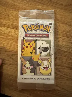 Pokemon Celebrations General Mills Cereal 3-Card Booster Pack Promo NEW-SEALED - Image 1