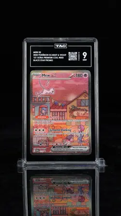Pokemon TCG - TAG 9 MINT Mew EX #053 - Scarlet & Violet Promo Cards (SVP) - Image 1