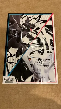 Pokemon Black Bolt Binder! Comes with Unova B&W Set Poster! - Image 2