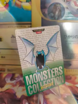 Pokemon Karte Card Golbat Monsters Collection Carddass 1996 japanese Exc-NM - Image 1