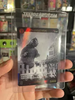 Godzilla Card Game ENGLISH EBP01-001+ SP Godzilla (1954) Original Debut Gojira - Image 1