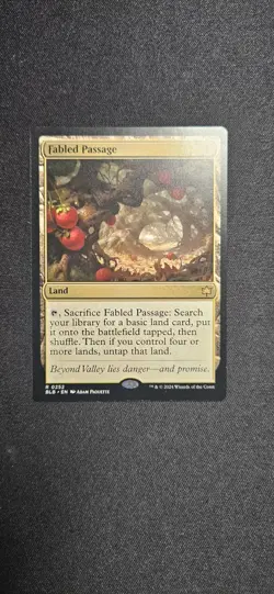 Magic the Gathering Fabled Passage Bloomburrow Card #252 - Image 1