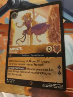 Rapunzel Gifted Artist 31 Disney Lorcana Promo Card Cold Foil - Image 2