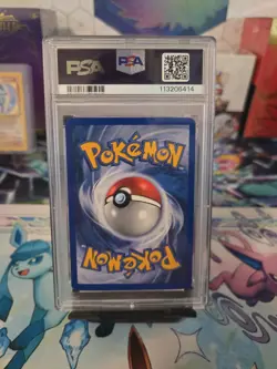 Breloom Pokemon TCG EX Sandstorm Reverse Holo Card 33/100 PSA 8 - Image 2