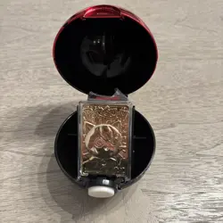 1999 Pokemon 23k Gold Plated Card Jigglypuff Pokeball from Burger King SEALED. - Image 1