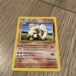 Arcanine 023/102 Pokemon TCG Base Set Vintage WOTC Card Regular (Light Play) - Image 2