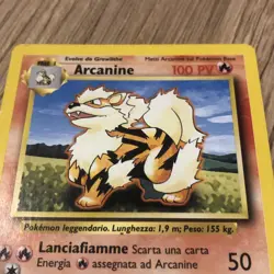Arcanine 023/102 Pokemon TCG Base Set Vintage WOTC Card Regular (Light Play) - Image 3
