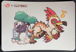 Kulu-Ya-Ku Monster Hunter Toyohashi 28 JR Capcom Card 2024 Japanese - Image 1