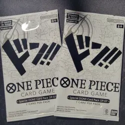One Piece OP11 Special Don Card Pack DP-07 Sealed LOT of 2 - Image 1