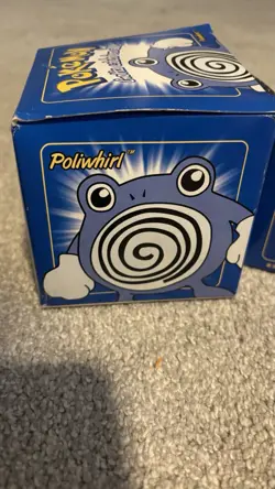 Pokemon 23K Gold Plated Poliwhirl Trading Card 1999 Burger King Limited Edition - Image 2