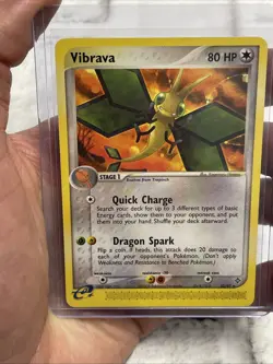 Vibrava 22/97 EX Dragon Non Holo Rare E Reader Pokemon Trading Card Game 2003 LP - Image 1