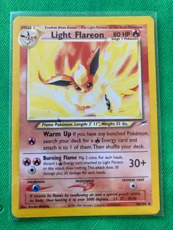 Pokemon Card - Light Flareon Neo Destiny 46/105 Common - Image 1