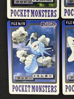 Weepinbell Jynx 070 124 Pokemon Card Carddass Japanese 1997 BANDAI 6 Set - Image 5