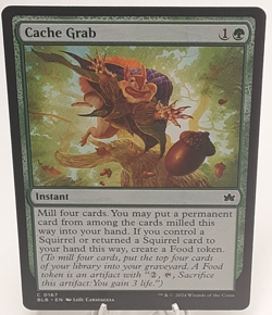MTG - Bloomburrow - Cache Grab - #0167 - Playset x4 - Near Mint - Image 1