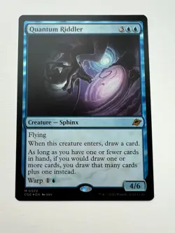 Quantum Riddler (Foil) Mythic MTG Edge of Eternities Magic the Gathering - Image 1