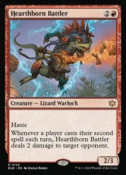 Hearthborn Battler - Bloomburrow - MTG - R - LP - Magic - Image 1