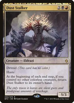 Dust Stalker - Battle for Zendikar - MTG - R - LP - Magic - Image 1