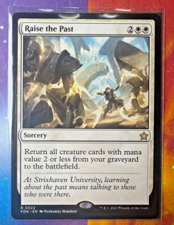 Raise the Past Foundations MTG TCG CCG Never Played - Image 1
