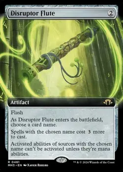 Disruptor Flute - Extended Art MH3 NM MTG - Image 1