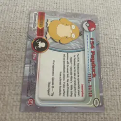 #54 Psyduck, Pokemon TCG Red Logo Topps TV Animation Edition, Reg, NM - Image 2