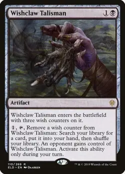Wishclaw Talisman ELD NM MTG - Image 1
