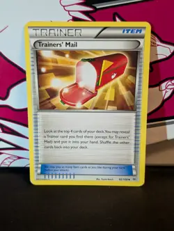 Trainers' Mail 92/108 Pokemon Roaring Skies Regular LP - Image 1