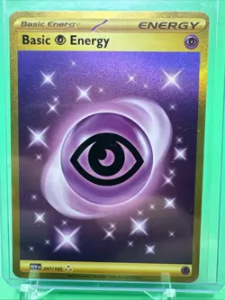 Pokemon Card Psychic 207/165 Energy Scarlet & Violet 151 Secret Rare Near Mint - Image 1