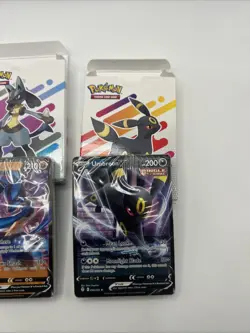 Umbreon Lucario & Greninja V Play Pokemon TCG Event Exclusive Sealed Decks Lot - Image 2