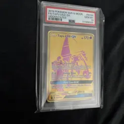 Pokemon Tapu Koko GX Gold Full Art Rare SV93/SV94 Hidden Fates PSA 10 Gem Mint - Image 3
