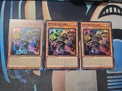 3x K9-66B Lantern JUSH-EN033 Super Rare 1st Ed NM Playset X3 Yugioh - Image 1