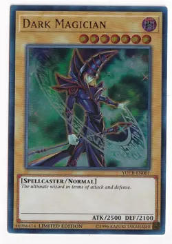 Yugioh Dark Magician YUCB-EN001 Ultra Rare Limited Edition - Image 1