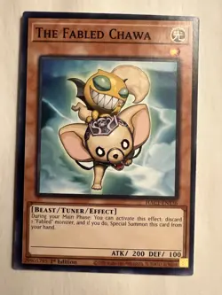 The Fabled Chawa - HAC1-EN136 Yugioh Hidden Arsenal - 1st Edition NM - Image 1
