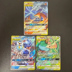 Pokemon Charizard Reshiram Blastoise Piplup Venusaur Snivy TAG TEAM 3set NM - Image 1