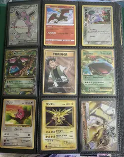 Pokemon 360 Card Binder Collection - Mixed Lot - Vintage - Full Art - Ex & More - Image 1